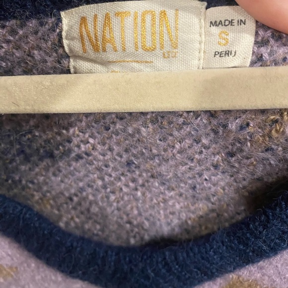 Size Small Vneck sweater from Nation LTD - Picture 6 of 6